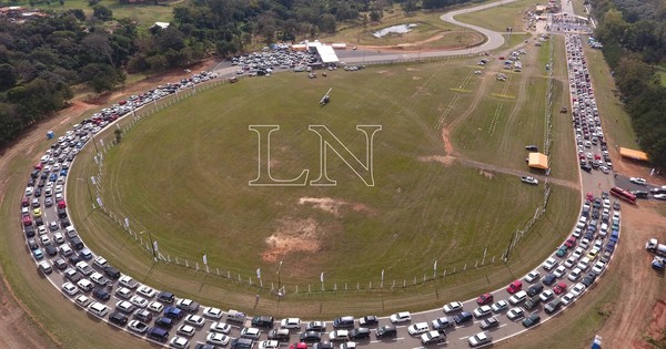 La Nación / Autódromo reporta ritmo de 170 vacunados por hora