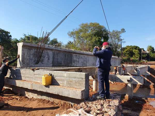 Construcción de segundo puente en San Antonio superó el 75% de avance | .::Agencia IP::.