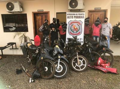 Atrapan a presunto “robamotos” y aprehenden a dos reducidores - La Clave