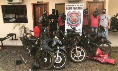 Detienen a un ladrón y dos reducidores en Hernandarias