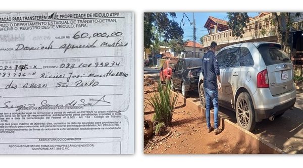 AVIVADO ESTAFADOR VENDIÓ CHAPAS Y CÉDULA VERDE FALSAS A UN EMPRESARIO BRASILEÑO