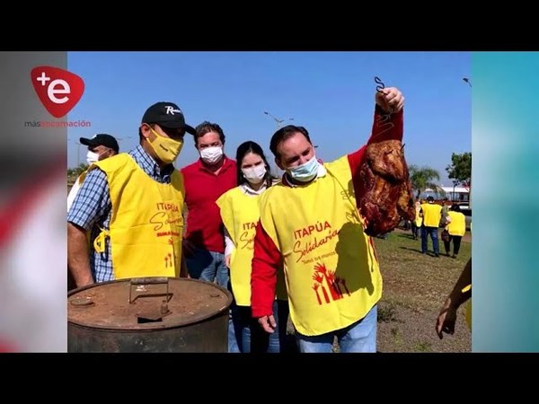 COMUNA HACE ENTREGA DE LO RECAUDADO CON LO DE ITAPÚA SOLIDARIA