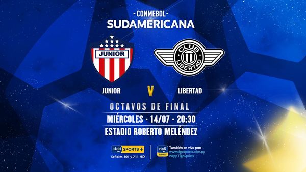 Libertad se presenta en Colombia por los octavos de la Sudamericana