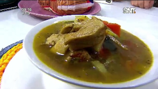 Sopa de pollos Kzero al estilo oriental - SNT