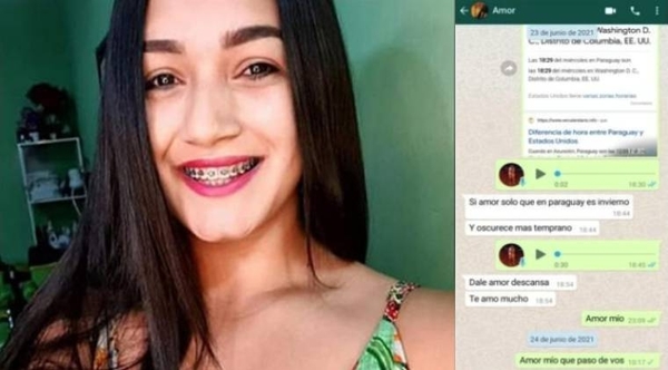 Diario HOY | “Te amo mucho”: último mensaje de Lady Luna a su novio