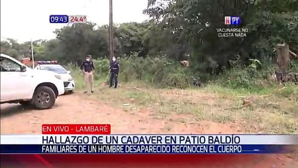 Encuentran un cuerpo sin vida en un terreno baldío en Lambaré