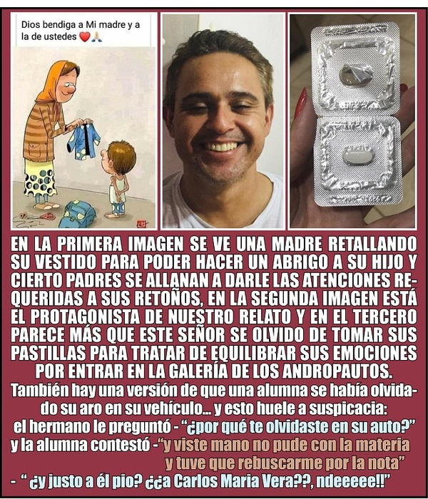 DOCENTE, PERIODISTA, PADRE DESNATURALIZADO Y TARTUFO, DIJO LA VICTIMA Y LOS QUE LE CONOCEN - La Voz del Norte