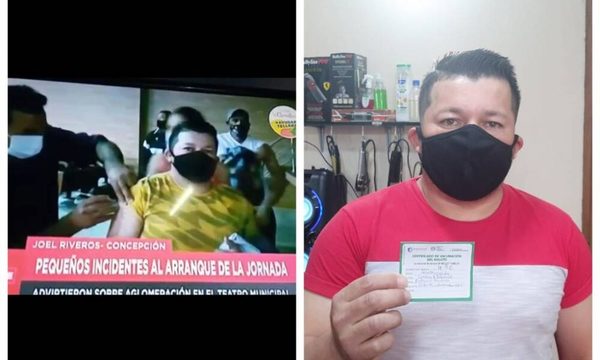“La aguja falló y al instante se cambió”; docente del video viral aclara que sí fue vacunado