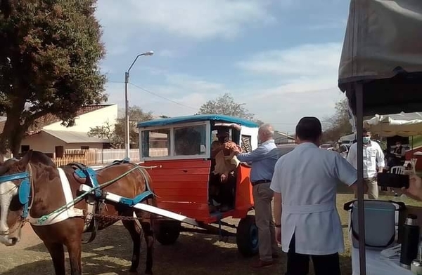 Diario HOY | Karumbévac en Villarrica: nueva modalidad para recibir la vacuna anticovid