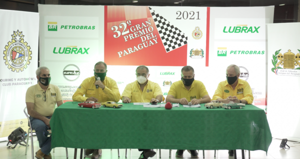 Presentan la edición XXXII del GP del Paraguay de Autos Clásicos