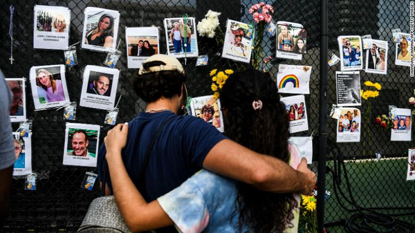 Aumentan a 96 las muertes por el derrumbe en Miami