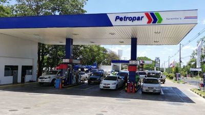 Petropar también subirá precios de combustibles desde este jueves