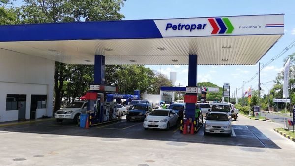 Petropar también subirá precios de combustibles desde este jueves