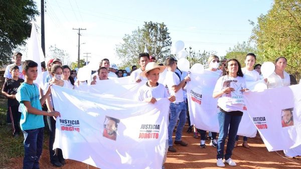 Pobladores piden justicia para Jorge Ríos y libertad para secuestrados