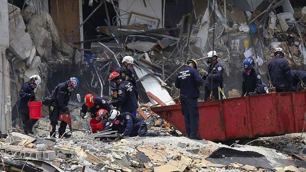 Sobrinos de primera dama, entre las muertes más jóvenes en derrumbe de Miami