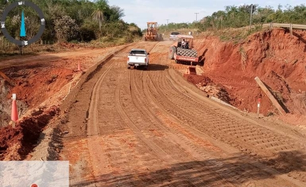 Diario HOY | Derrumbe de puente: habilitan de forma provisoria tramo en Tacuatí