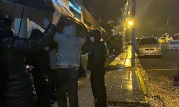 Lluvias no aplacaron ansiedad ciudadana por recibir vacuna - OviedoPress