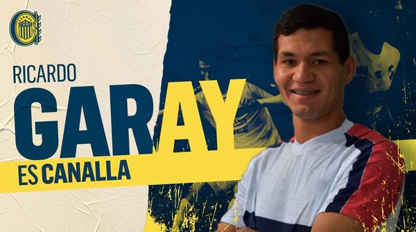 Ricardo Garay fue presentado como refuerzo de Rosario Central