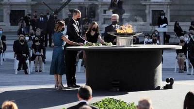 España: El Rey Felipe VI encabezó un homenaje a los fallecidos por coronavirus | .::Agencia IP::.