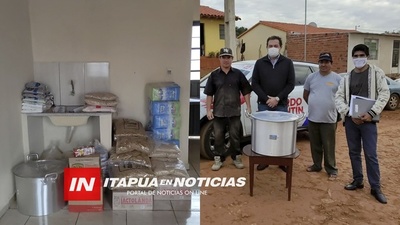 APOYAN OLLA POPULAR DEL BARRIO FOCEM SANTO DOMINGO.