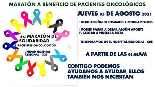 Pacientes oncológicos preparan maratón solidaria