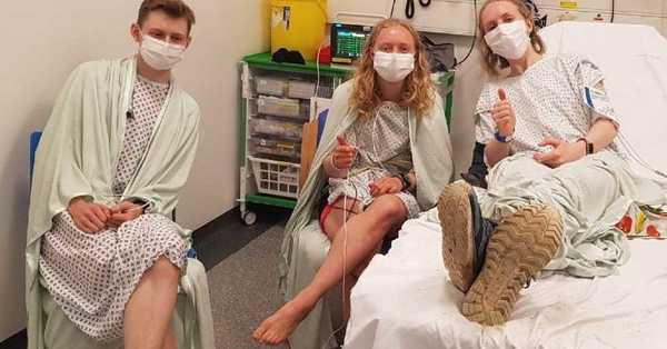 Hermanos captaron en una selfie el momento en que fueron alcanzados por un rayo: terminaron en el hospital - SNT