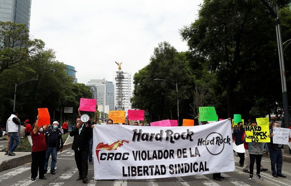 Blindan la Embajada de EE.UU. en México por una protesta contra Hard Rock - MarketData