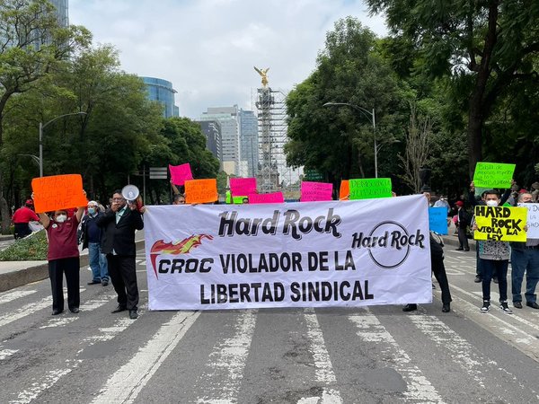 Refuerzos: Blindan la embajada de EE.UU. en México por una protesta contra Hard Rock