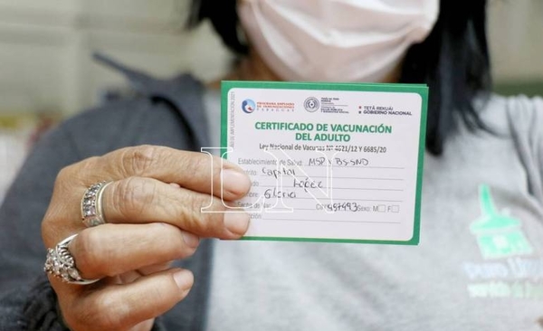 Diario HOY | Qué hacer en caso de perder el certificado de vacunación contra el Covid-19