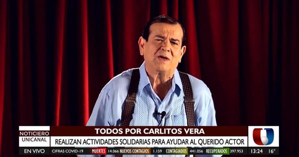 ¡Carlitos Vera nos necesita!: ponen en venta combo de sus materiales