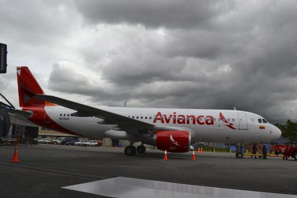 Avianca retomará la ruta Asunción-Bogotá desde setiembre - Nacionales - ABC Color