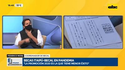 Becas Itaipú-Becal: La promoción 2020 es la que tiene menor éxito - Enfoque económico - ABC Color