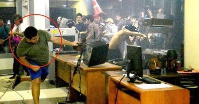 La Nación / Quema del Congreso: Stiben Patrón dice que solo golpeó una computadora con un termo