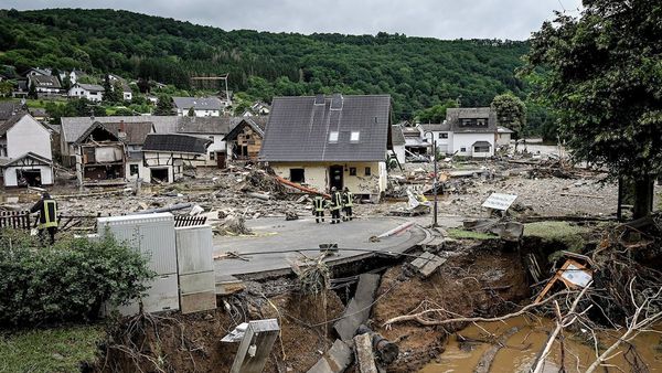 Devastador temporal azota el oeste alemán, con 50 muertos en 24 horas