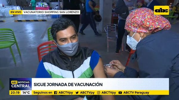 Sigue jornada de vacunación - ABC Noticias - ABC Color
