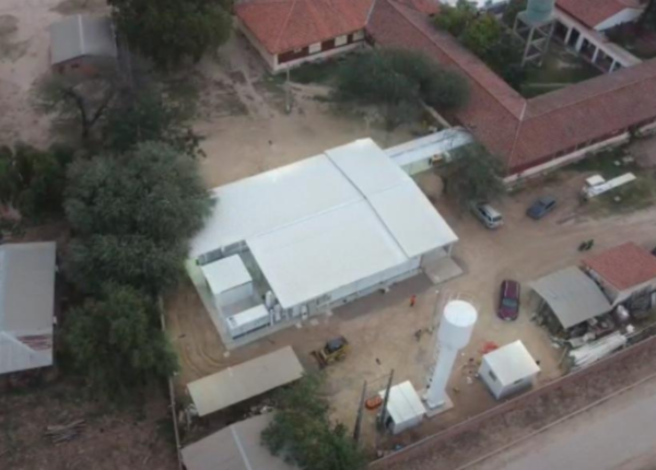 Concluye construcción del primer Pabellón de Contingencia del Chaco paraguayo