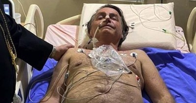 La Nación / Bolsonaro evoluciona satisfactoriamente