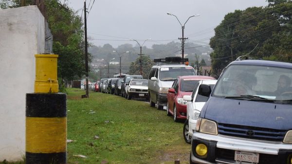 En Guairá, modalidad autovac registró masiva concurrencia