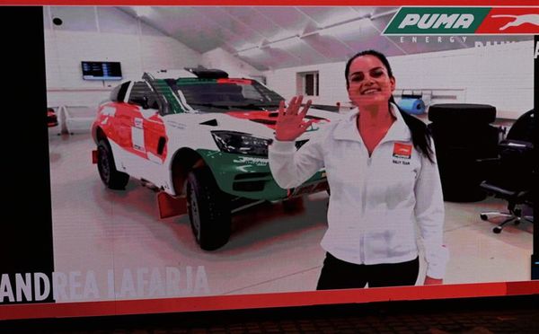 Andrea estará en el Dakar 2022 - Automovilismo - ABC Color