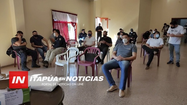 OFICIALMENTE FIGURAN MUY POCOS POLICÍAS VACUNADOS CONTRA EL COVID 19 EN ITAPÚA.