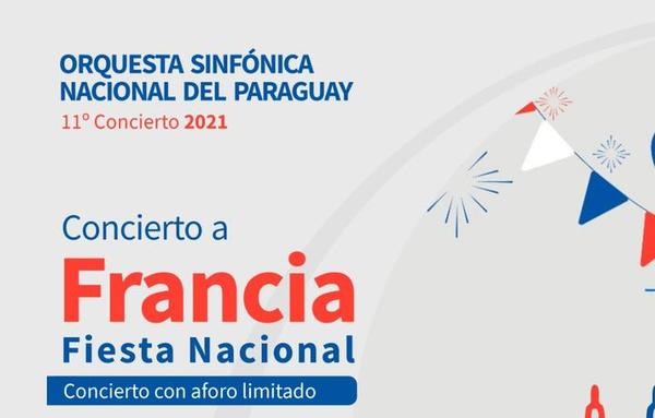 Por el “Día Nacional de Francia”, la OSN prepara homenaje