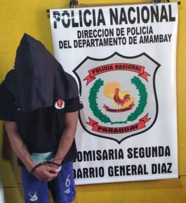 Detienen a presunto asaltante serial en el barrio San Blas