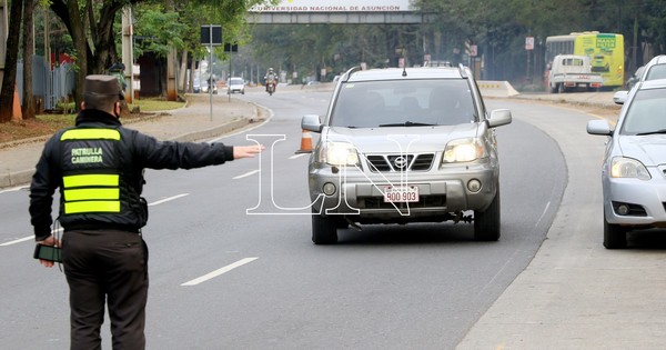 La Nación / Patrulla Caminera multará desde hoy por habilitación vencida