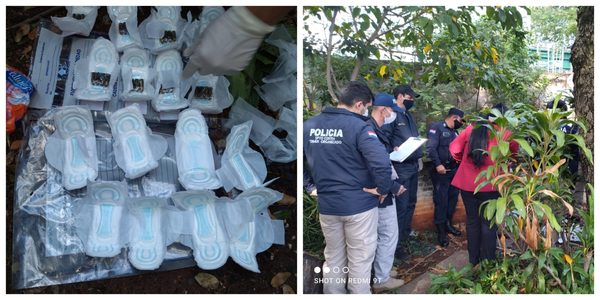 EN TOALLITAS HIGIÉNICAS TRATAN DE INGRESAR PROYECTILES Y GRANADA AL BUEN PASTOR
