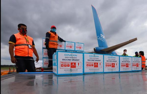 Borba anunció que más dosis de Covaxin llegarán en agosto
