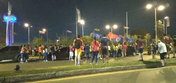 Un manifestante de Cerro: “El club no tiene nada ver” - Cerro Porteño - ABC Color