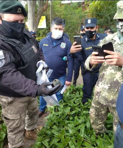 Desactivan una granada en las inmediaciones del Buen Pastor | Ñanduti