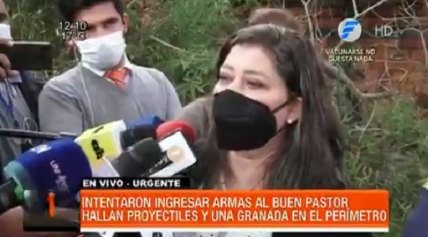 Confirman que granada hallada en cercanías del Buen Pastor estaba activa