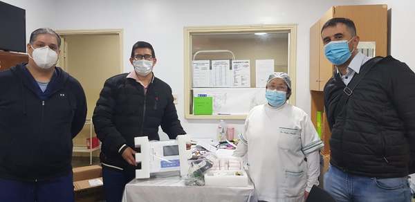 HRE: SERVICIO DE CIRUGÍA Y CLÍNICA MÉDICA RECIBEN EQUIPOS