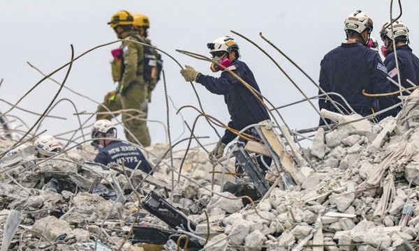 Sube a 93 la cifra de víctimas del derrumbe en Miami identificadas - OviedoPress